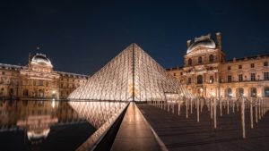 Le louvre as a symbol of French Culture