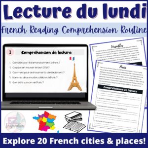 Lecture du lundi - French Reading Routine