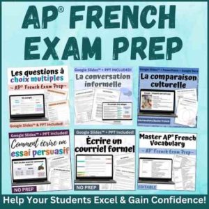 AP® French EXAM PREP RESOURCE