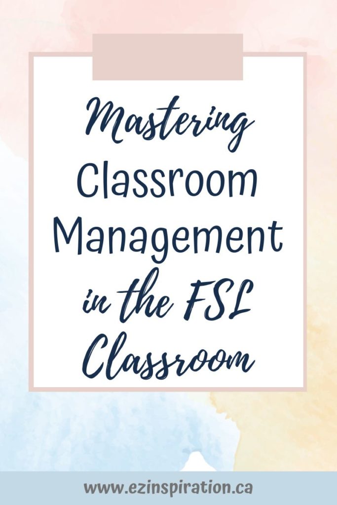 Mastering Classroom Management in the French Classroom