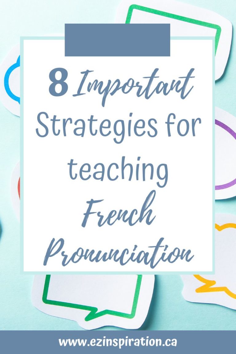 French Pronunciation Teaching Strategies