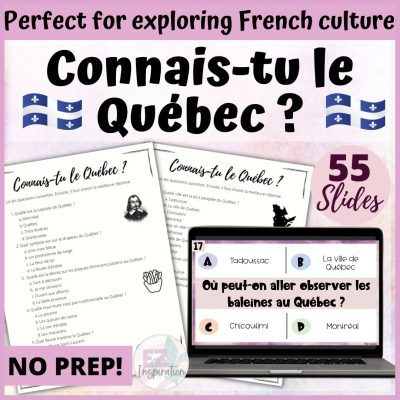 Connais-tu le Québec COVER