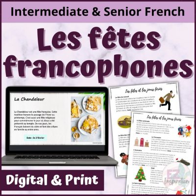 Les fêtes francophones - French festivals and celebrations resource