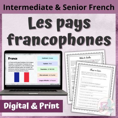 Les pays francophones